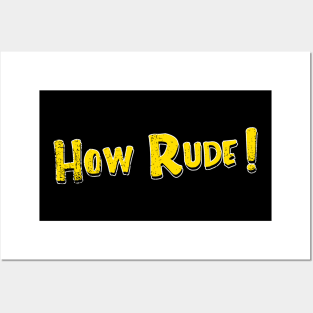 How Rude Posters and Art